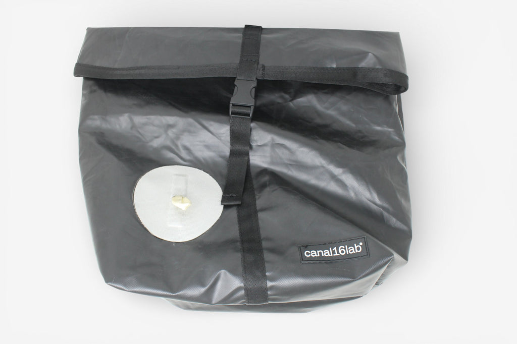 Sacoche de vélo Zulu noire porte bagage