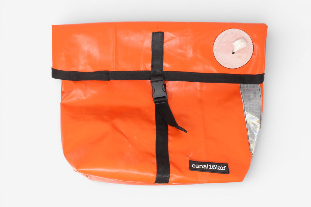 Sacoche de vélo Zulu orange porte bagage