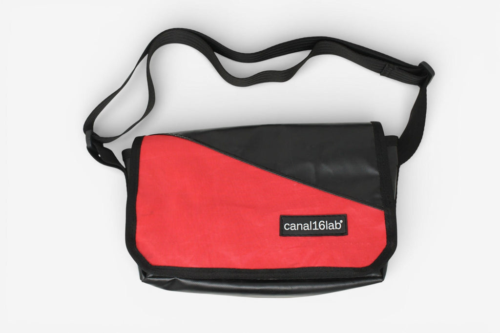 Sac messenger Sierra rouge