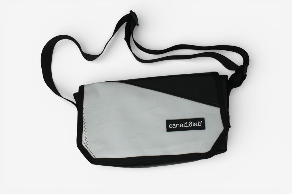 Sac messenger Sierra blanc