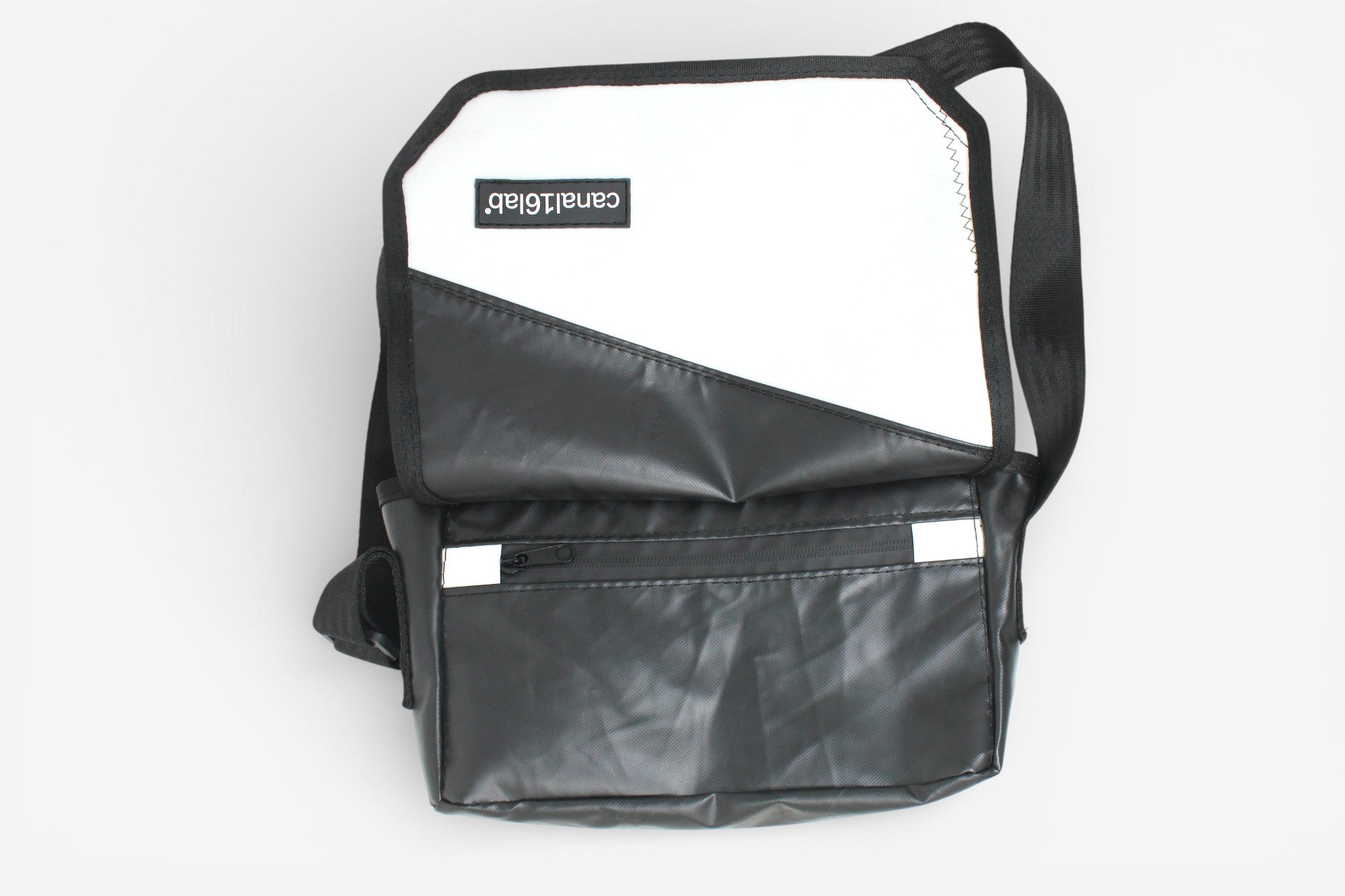 Sac messenger Sierra blanc