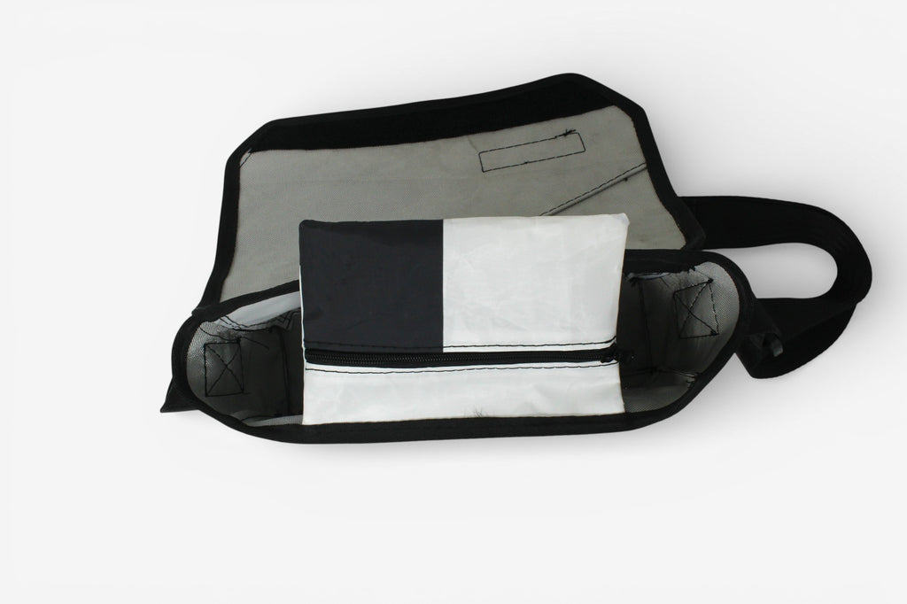 Sac messenger Sierra blanc