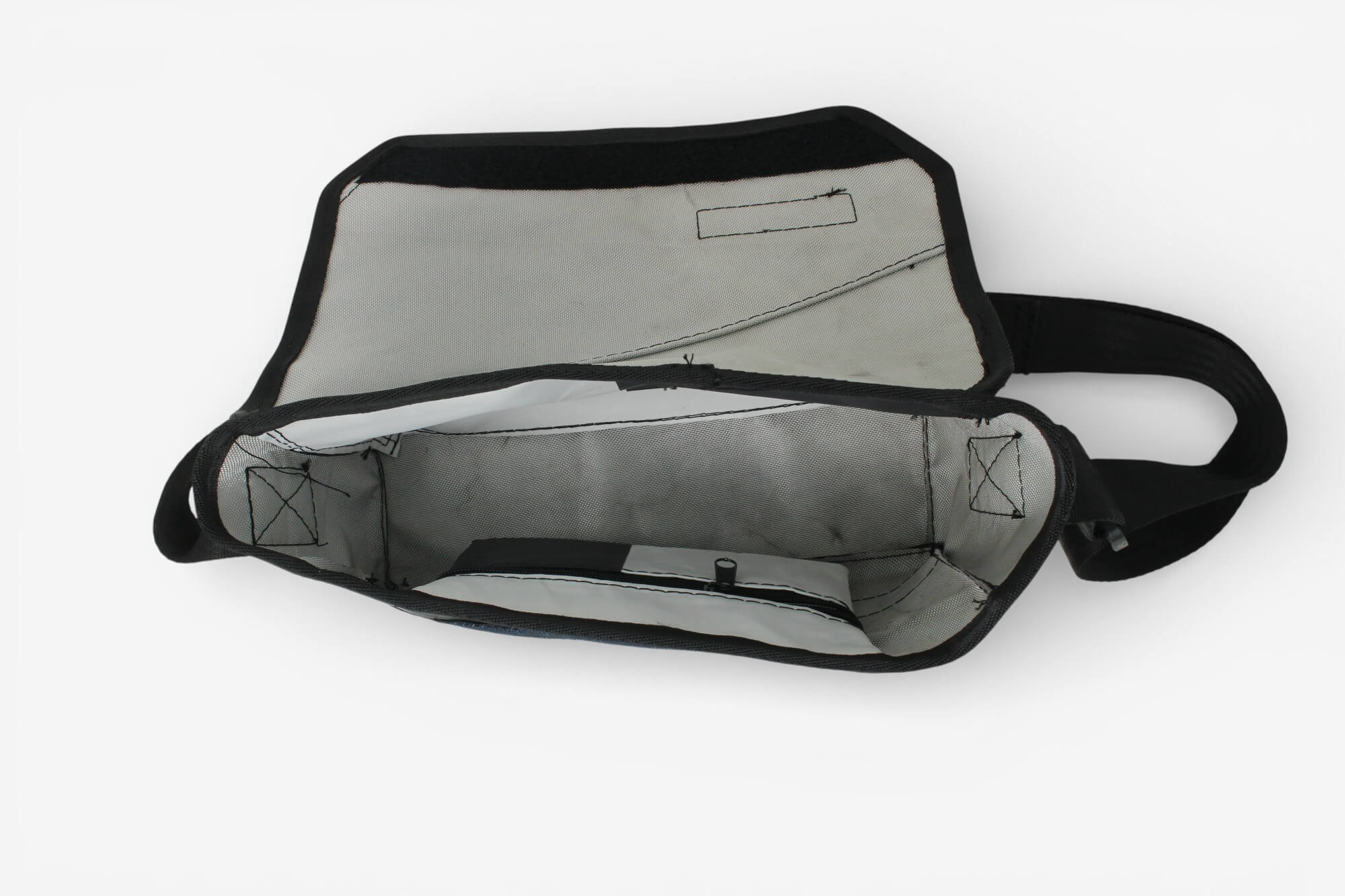 Sac messenger Sierra blanc